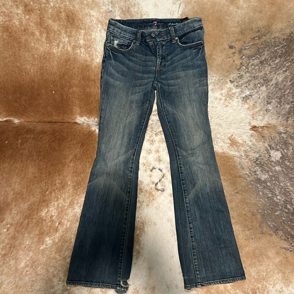 7 for all mankind flair jeans size 12 girls